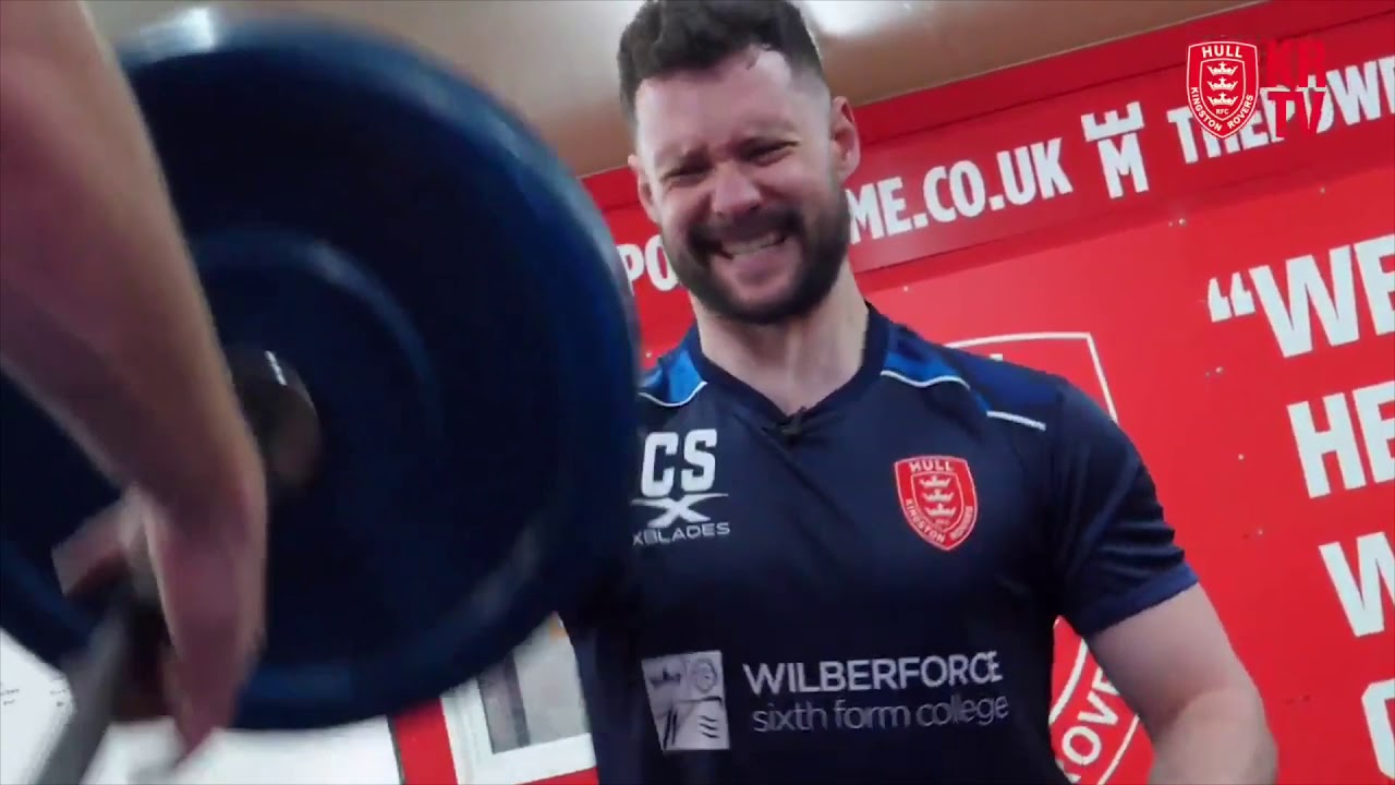 Behind the scenes with Calum Scott at Hull KR