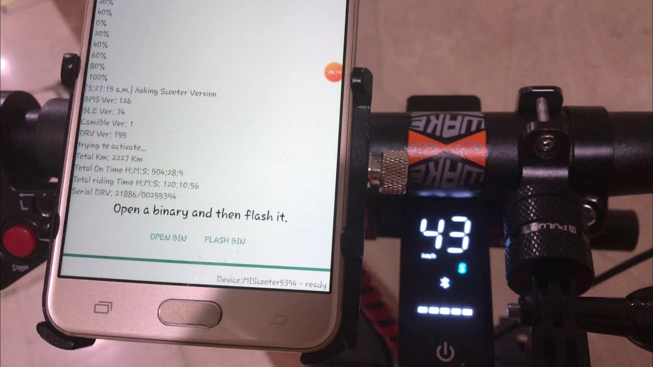 XiaomiPro 43kph downG tutorial