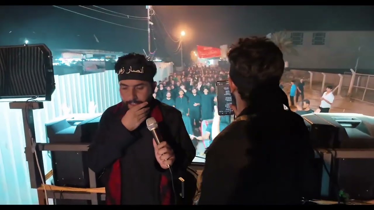 موكب شهيد الجمعة الحسيني أنصار زهير بن القين العراق بابل الحله 