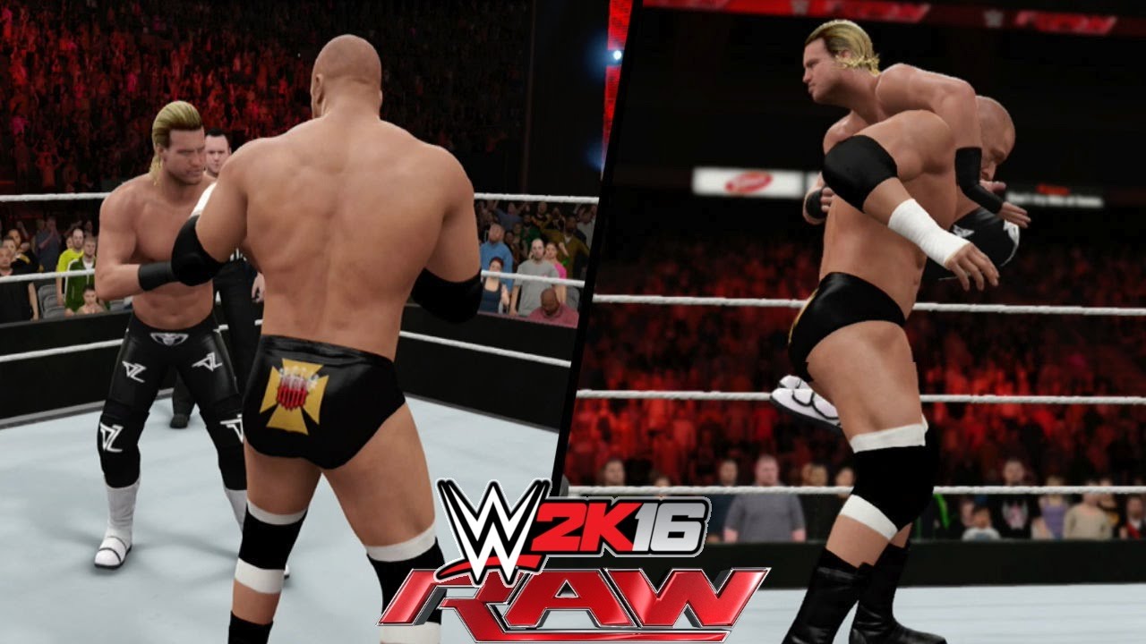 WWE 2K16 - Triple H vs. Dolph Ziggler Highlights! (RAW 3/14/16)