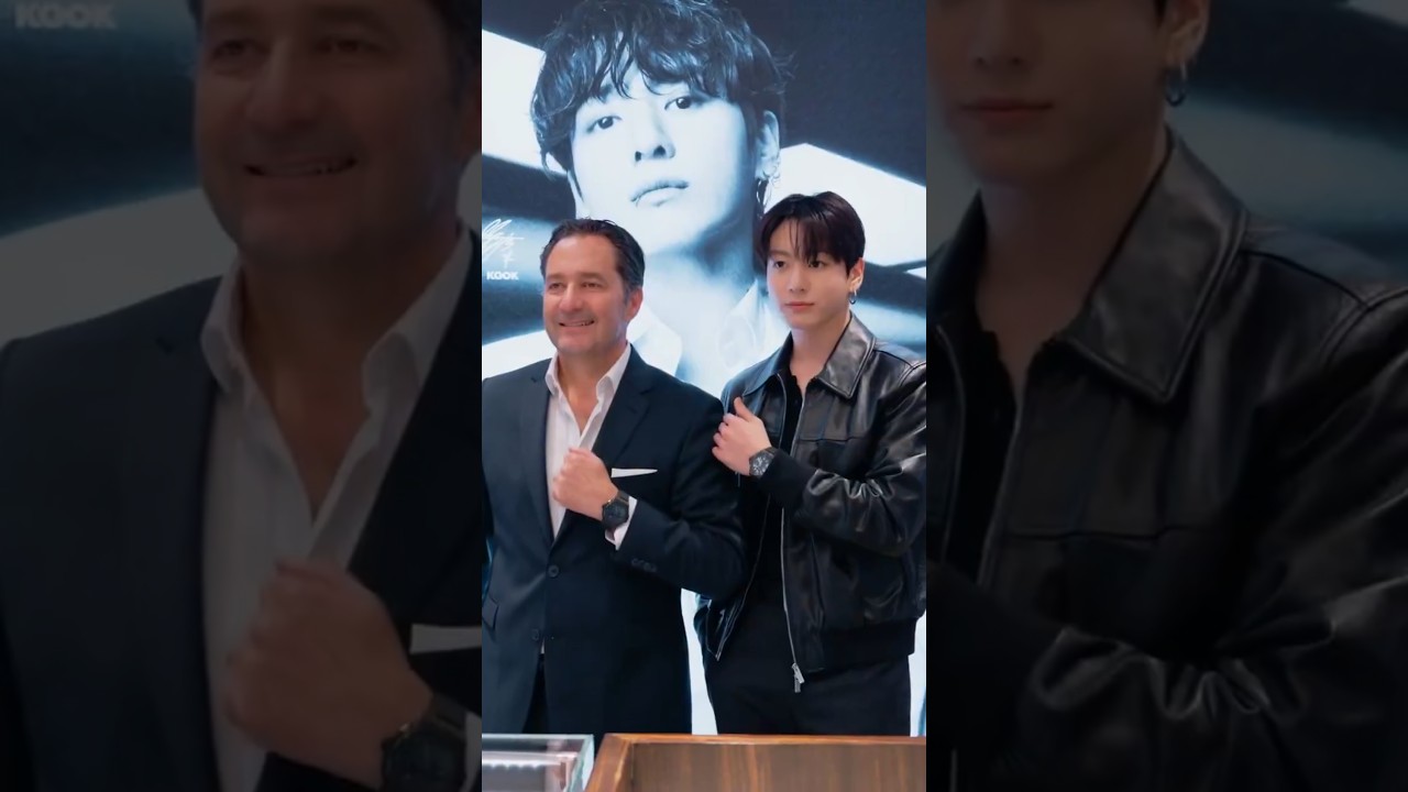 jungkook at the Hublot main event & after party🔥