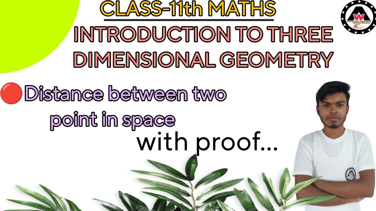 How to prove distance formula in space in detail || Worldeez Academy