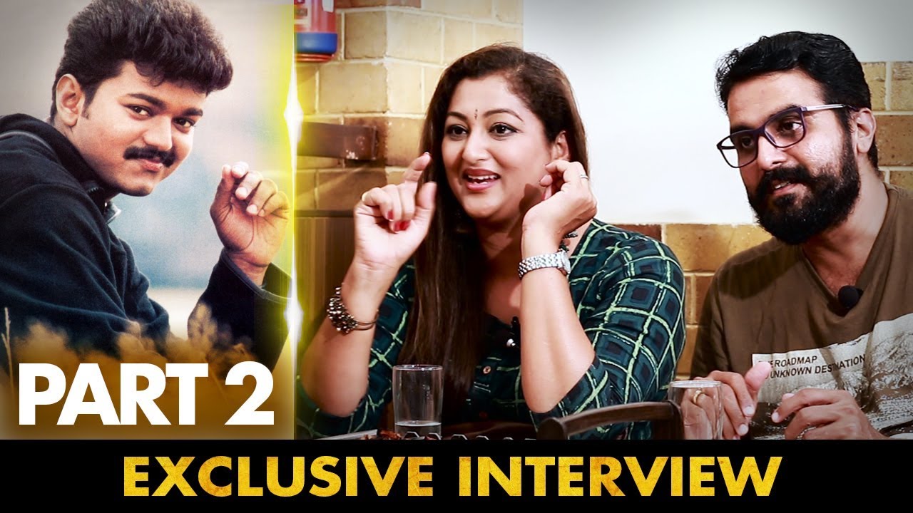 Acted with Thalapathy Vijay in Kushi | Actress Rekha Krishnappa & Actor Prakash Rajan Interview