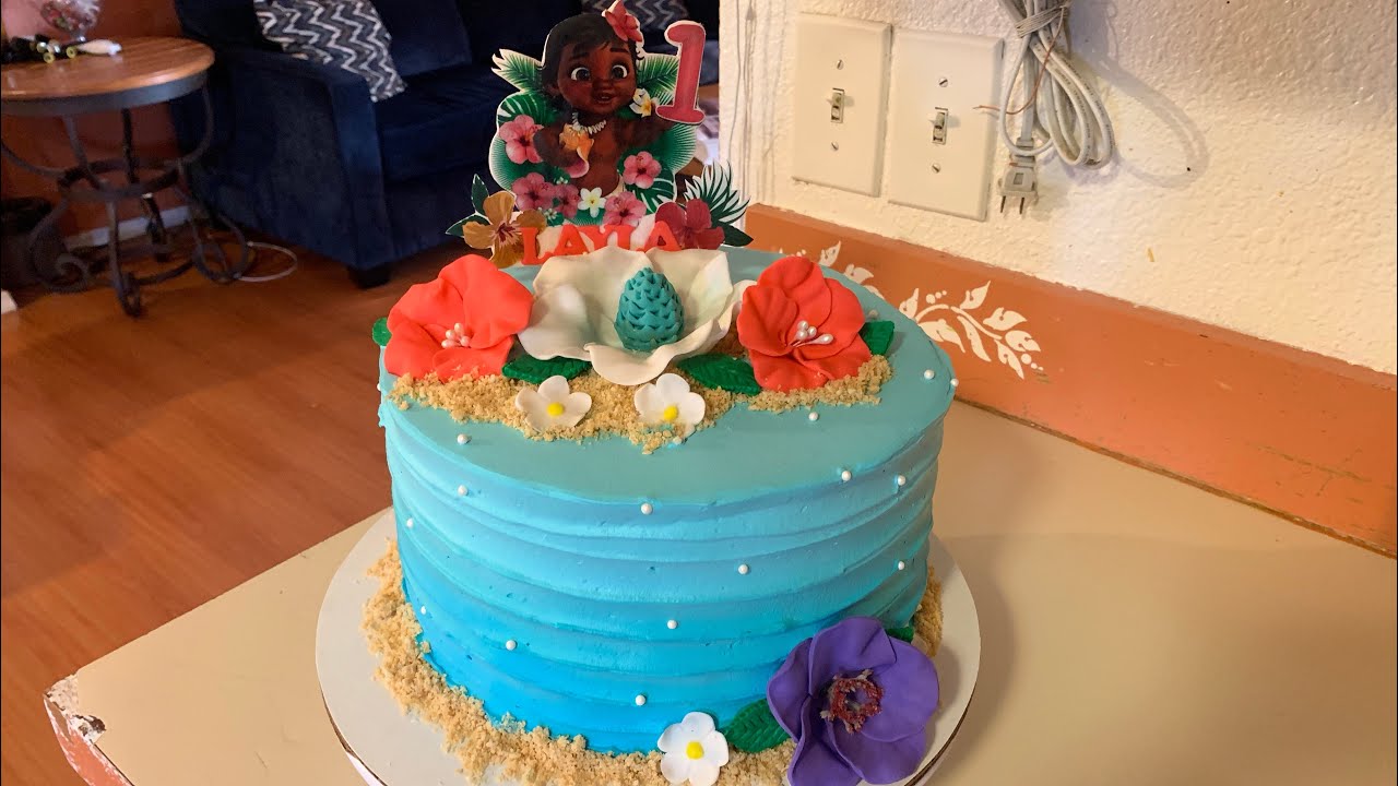 PASTEL DE BABY MOANA