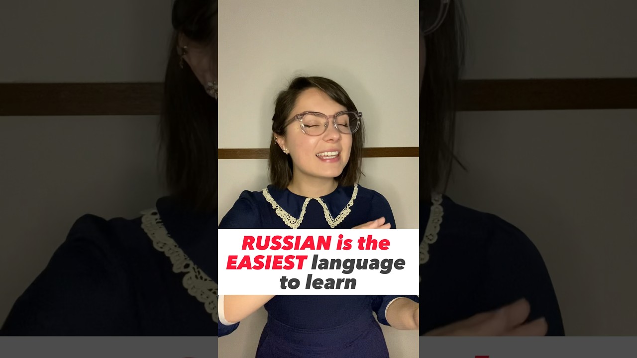 Why it&rsquo;s easy to learn Russian #russianlanguage #learnrussian #learningrussian #studyrussian