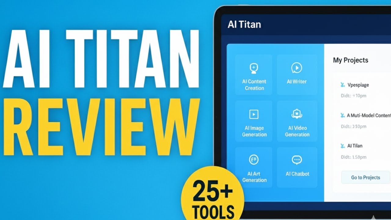 AI Titan Review 🚀 25+ All-in-One AI Tools in One Dashboard | Full Demo & Bonuses Included!