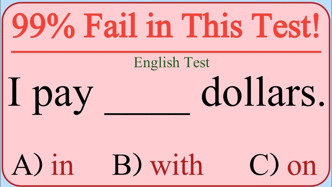 Mixed Grammar Quiz 🌟 If you score over 95% on this quiz, your English is truly awesome 