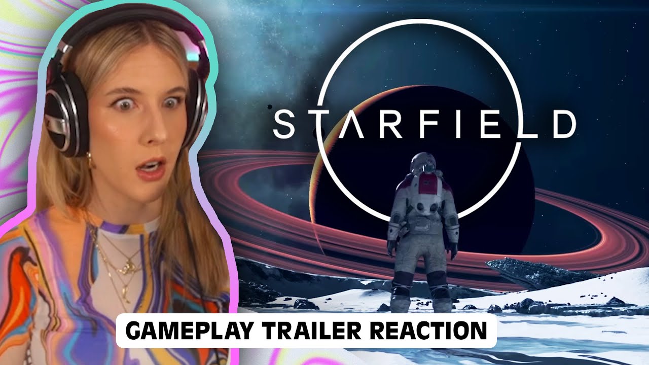 Реакция на официальный геймплейный трейлер Starfield &mdash; это будет моя первая игра от Bethesda!