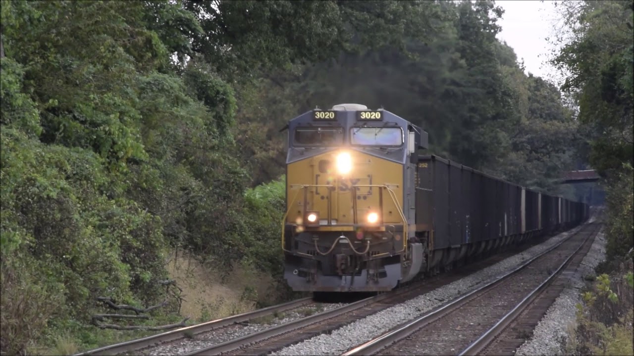 Rail traffic: MARC CSX Amtrak, Rockville MD