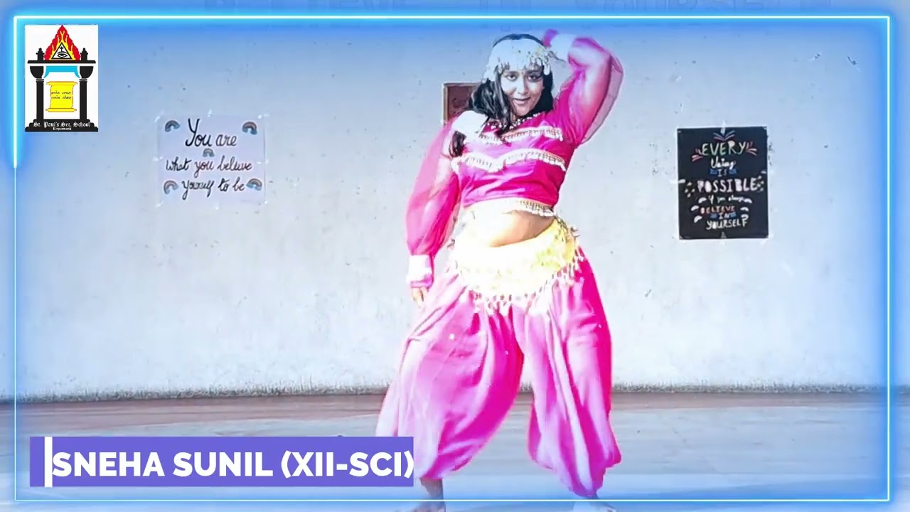 Best Solo Dance Performance by students of St.Paul's Rajsamamd