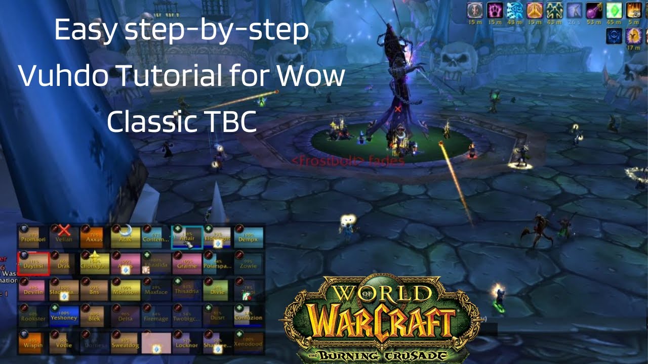 Простое пошаговое руководство по Vuhdo для WOW Classic (ожидается позже)
