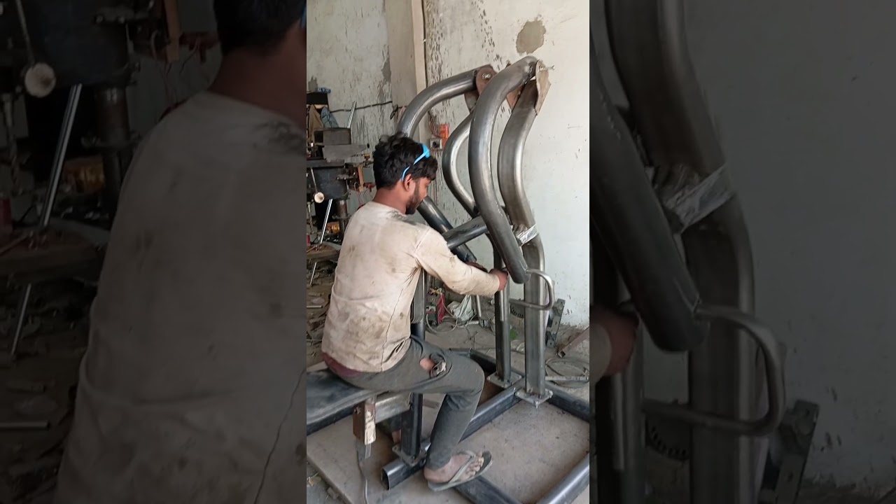 Latest New Gym Equipment Machine setup manufacturers in Meerut #fitness #youtuber #song