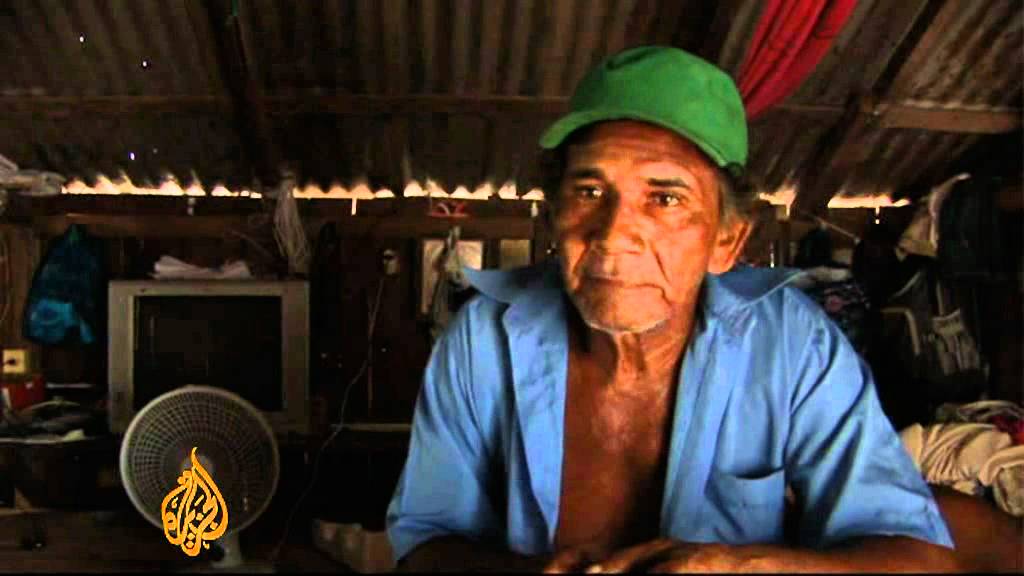 Waist deep in Brazil's flood-hit state