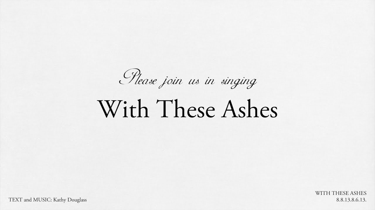 With These Ashes