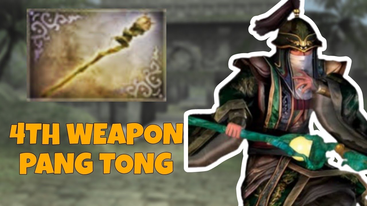 Cara Mendapatkan 4TH Weapon Pang Tong Di Dynasty Warriors 5 PS2