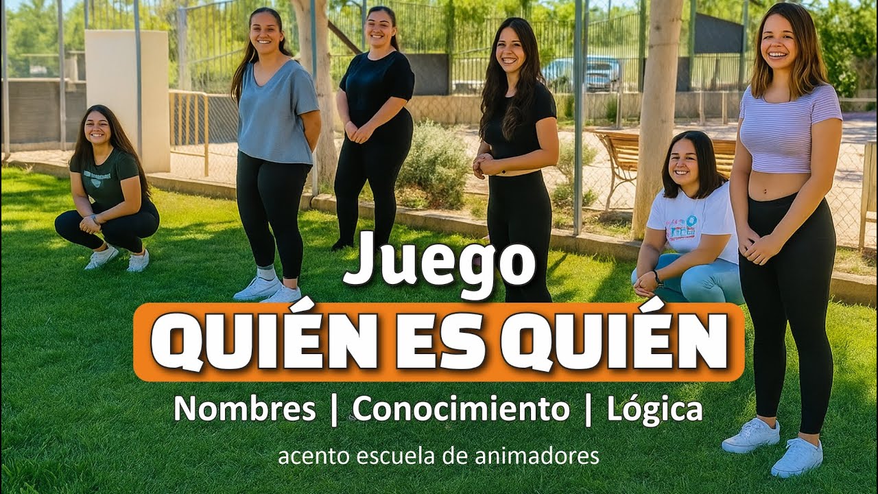 Juego 𝑸𝑼𝑰𝑬́𝑵 𝑬𝑺 𝑸𝑼𝑰𝑬́𝑵. Presentación | Indagación | Lógica | Dinámica de Grupo | Campamento