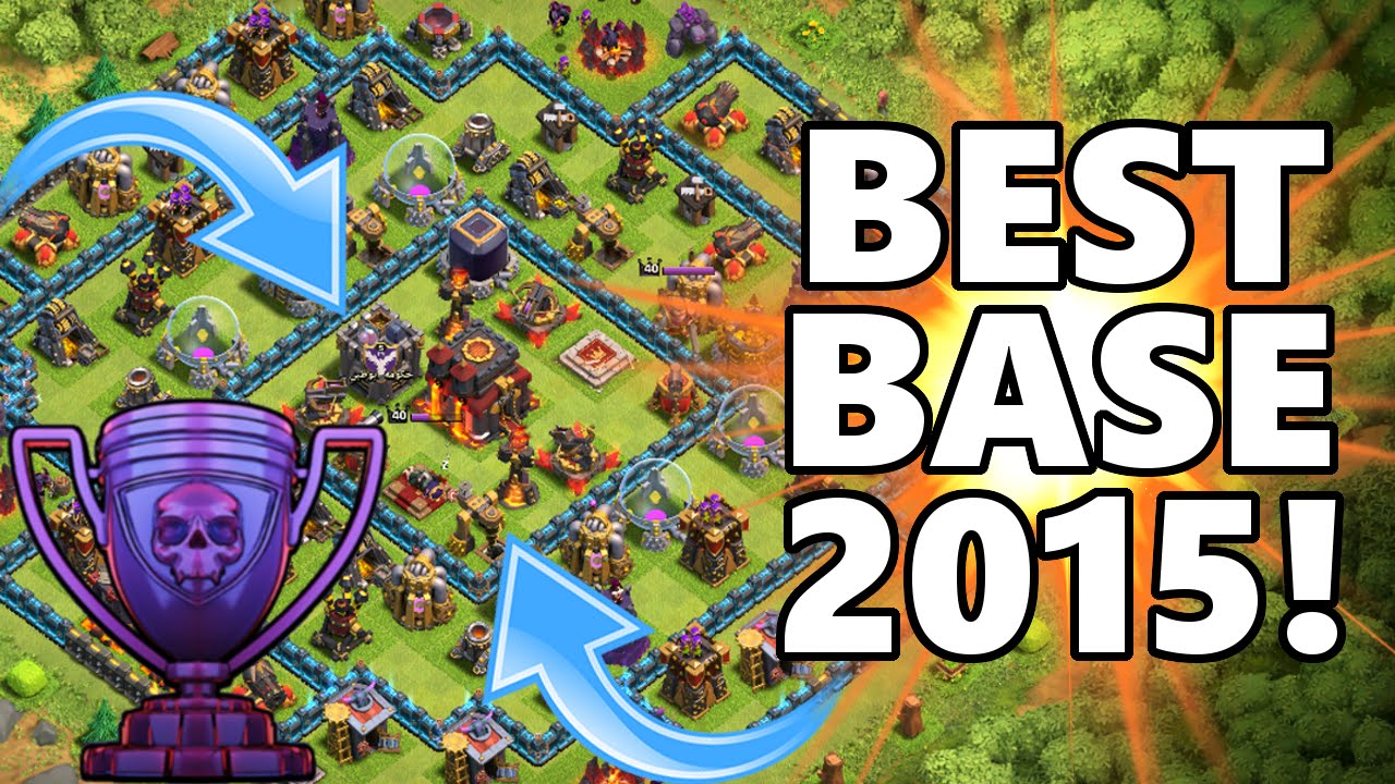 Clash Of Clans | BEST BASE OF 2015! | Epic Attacks Live In CoC | Insane 49% Fail!
