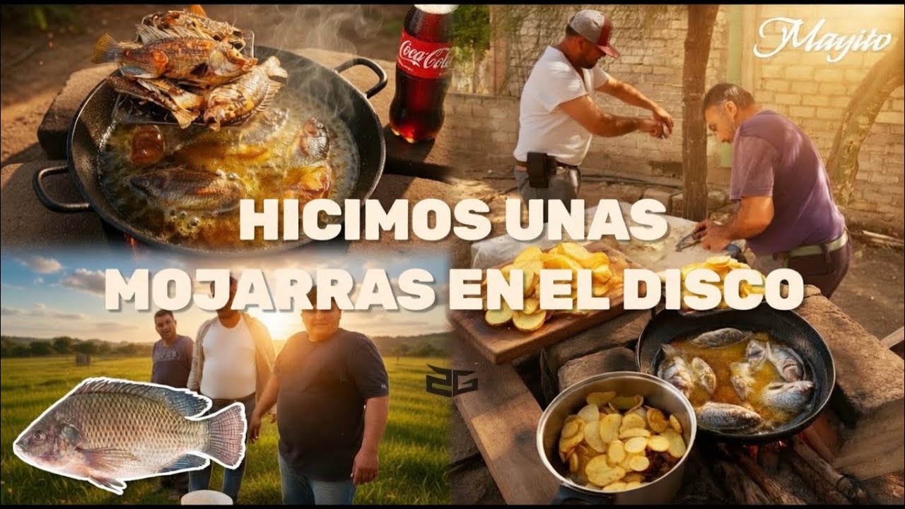 FUIMOS A SACAR UNAS MOJARRAS PARA HACERLAS FRITAS EN EL DISCO