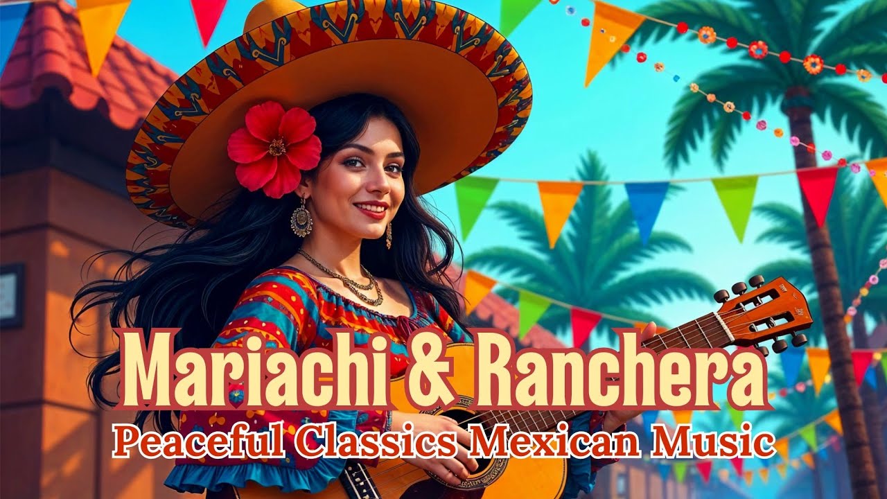 Peaceful Classics Guitar Mariachi & Ranchera Mexicana Instrumental - Una Melodía Hermosa & Relajante