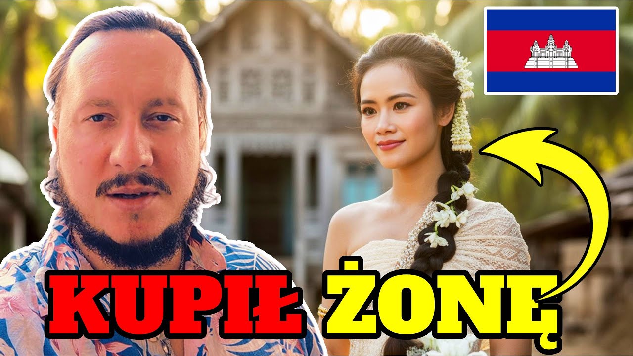 Kupił ŻONĘ za 400zł z wioski w Kambodży! Azja południowo wschodnia. Siem Reap.