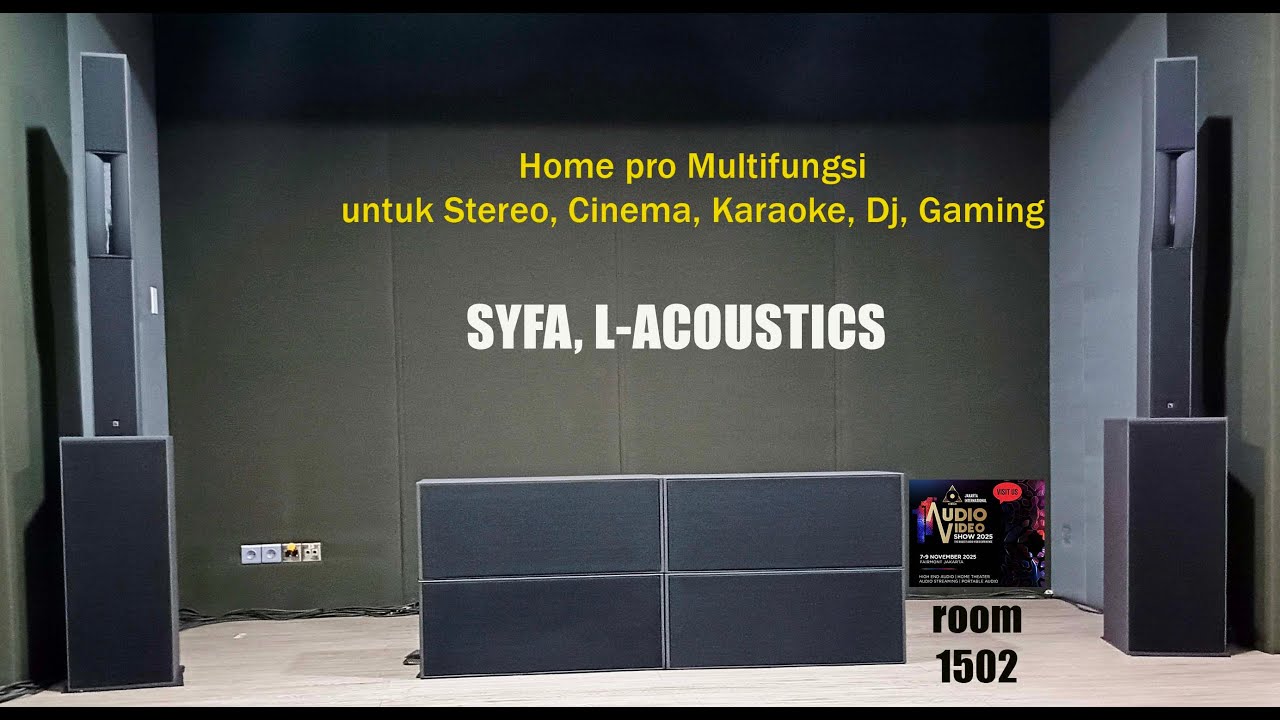 Meet The Exhibitor  :  Gracia Auvindo Menampilkan SYVA, L-Acoustics