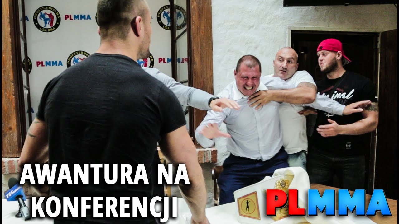 PLMMA 74: Najman vs Trybson - b&oacute;jka na konferencji w Toruniu