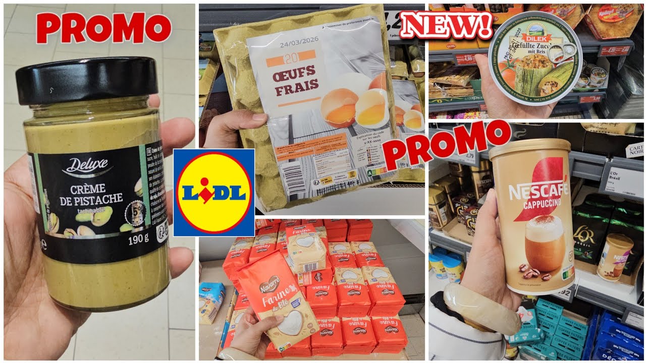 🔥LIDL PROMO BONPLANS -60% 5 03 2026 #arrivageslidl #lidl #bonplanlidl #lidlfrance #promolidl #promo