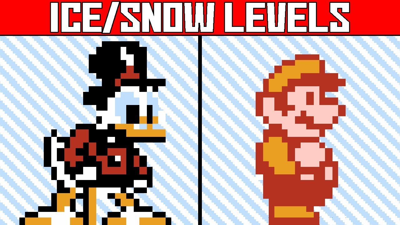 NES Ice & Snow Levels (NES Winter Levels)