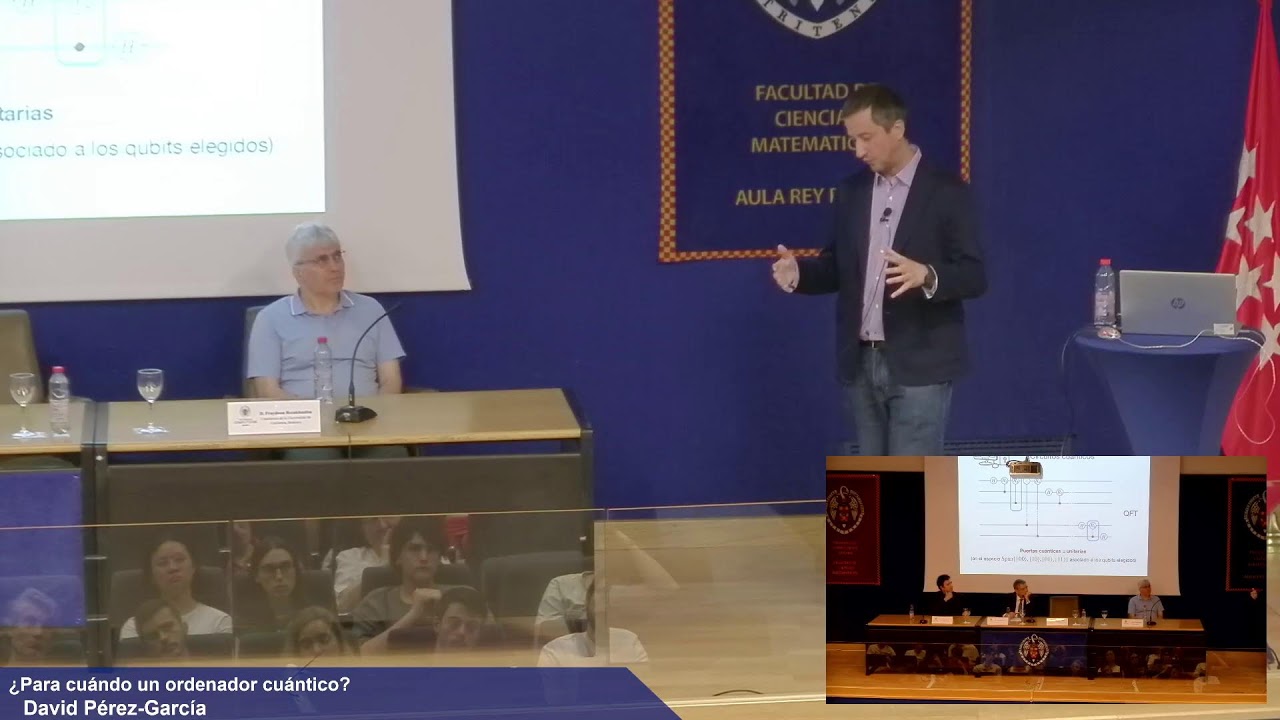πZZ∀MAT Coloquio:  ¿Para cuándo un ordenador cuántico?