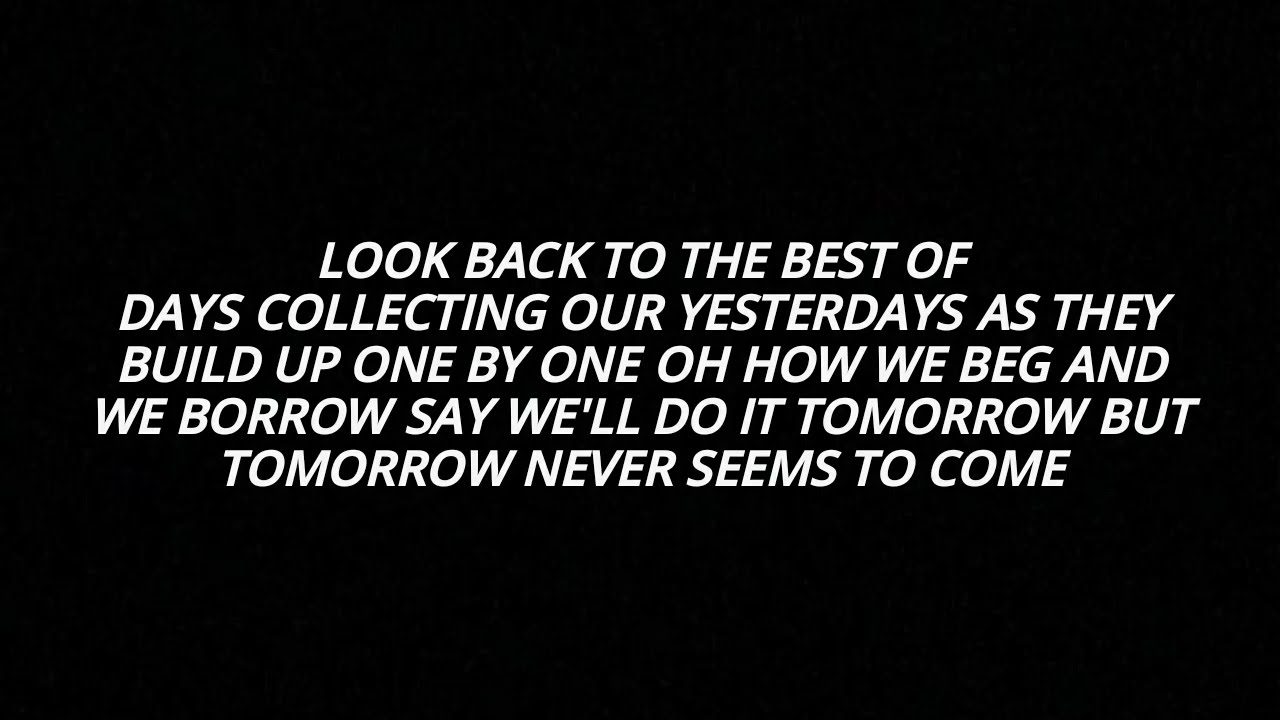 •When We Were Young•/Passenger/Lyrics/English