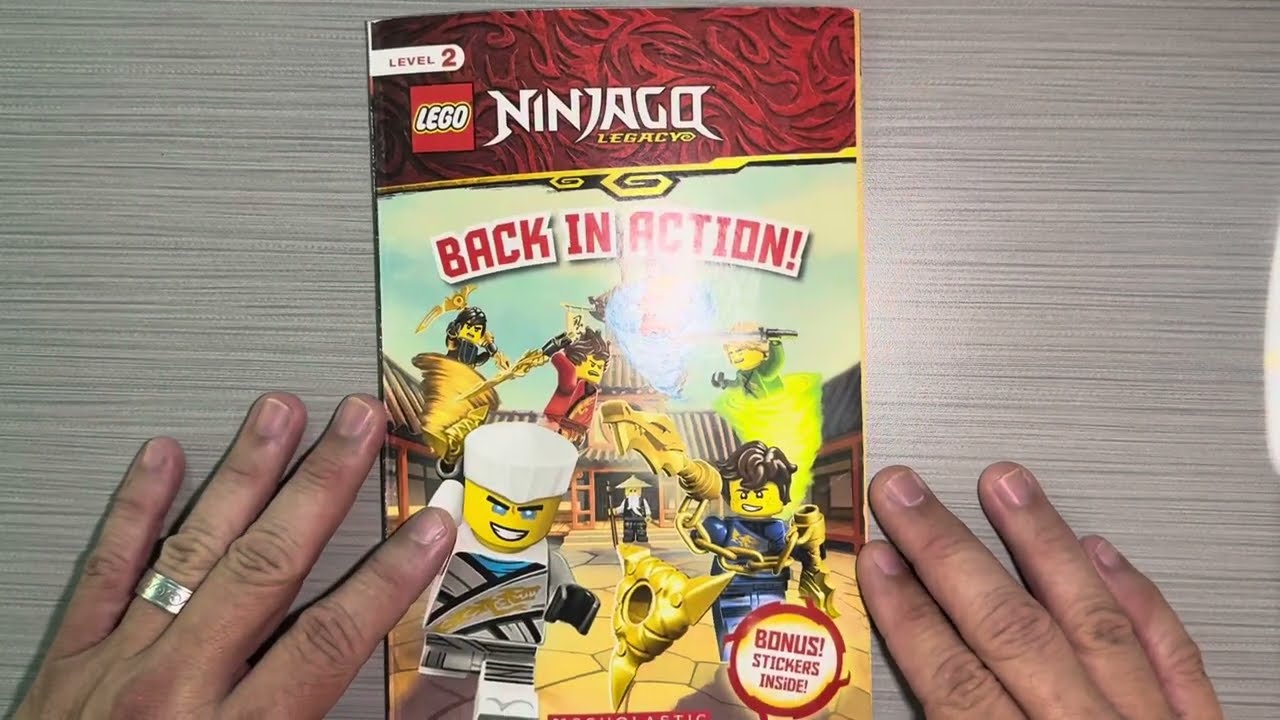 Lego Ninjago Back In Action is a read aloud for kids