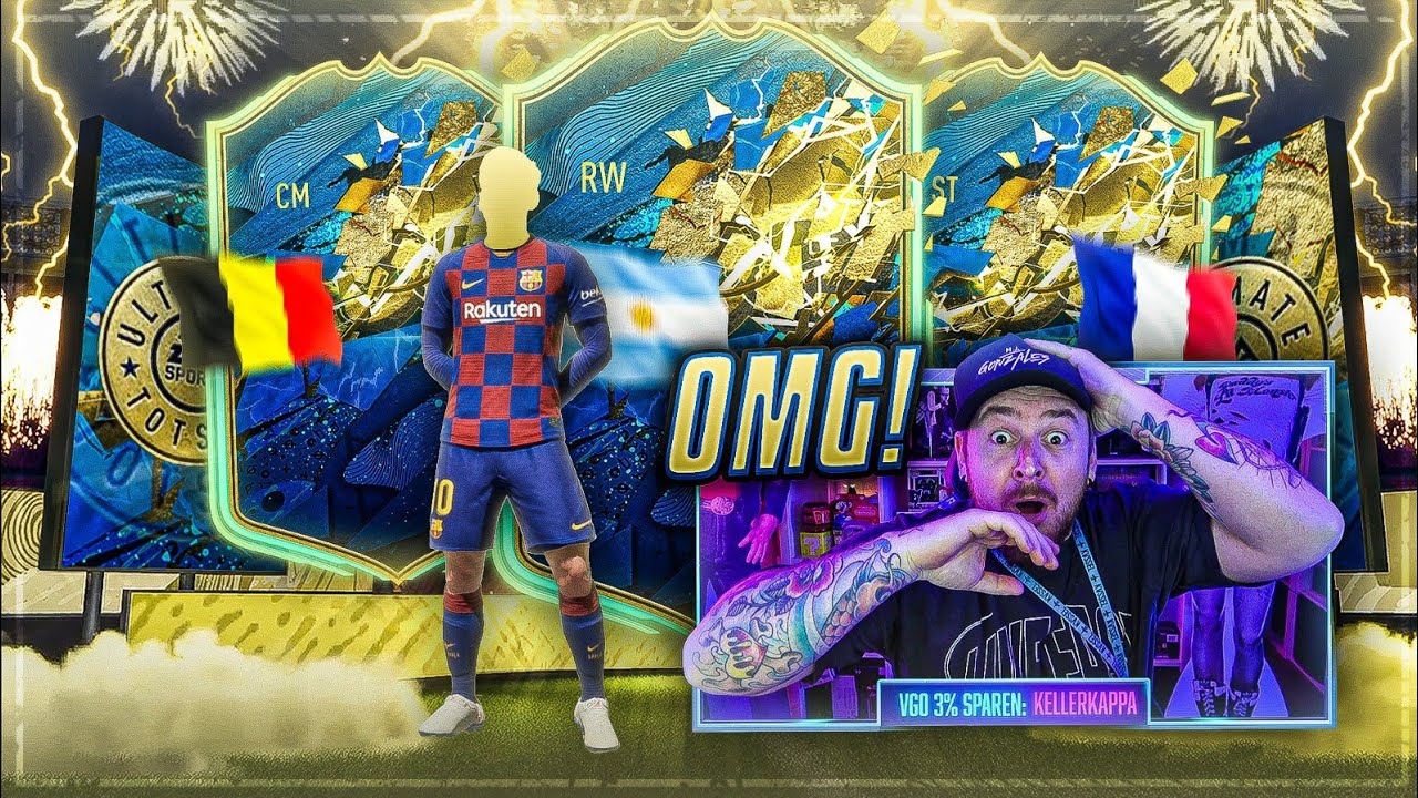 RREIN! BEST OF Tots Packluck PARADE 😱 Best Of Weekend FIFA 20 🔥 Lightning ROUND