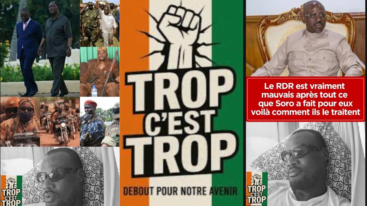 le RDR est vraiment mauvais ce que Soro a fais pour eux voila comment ils le traitent#humor
