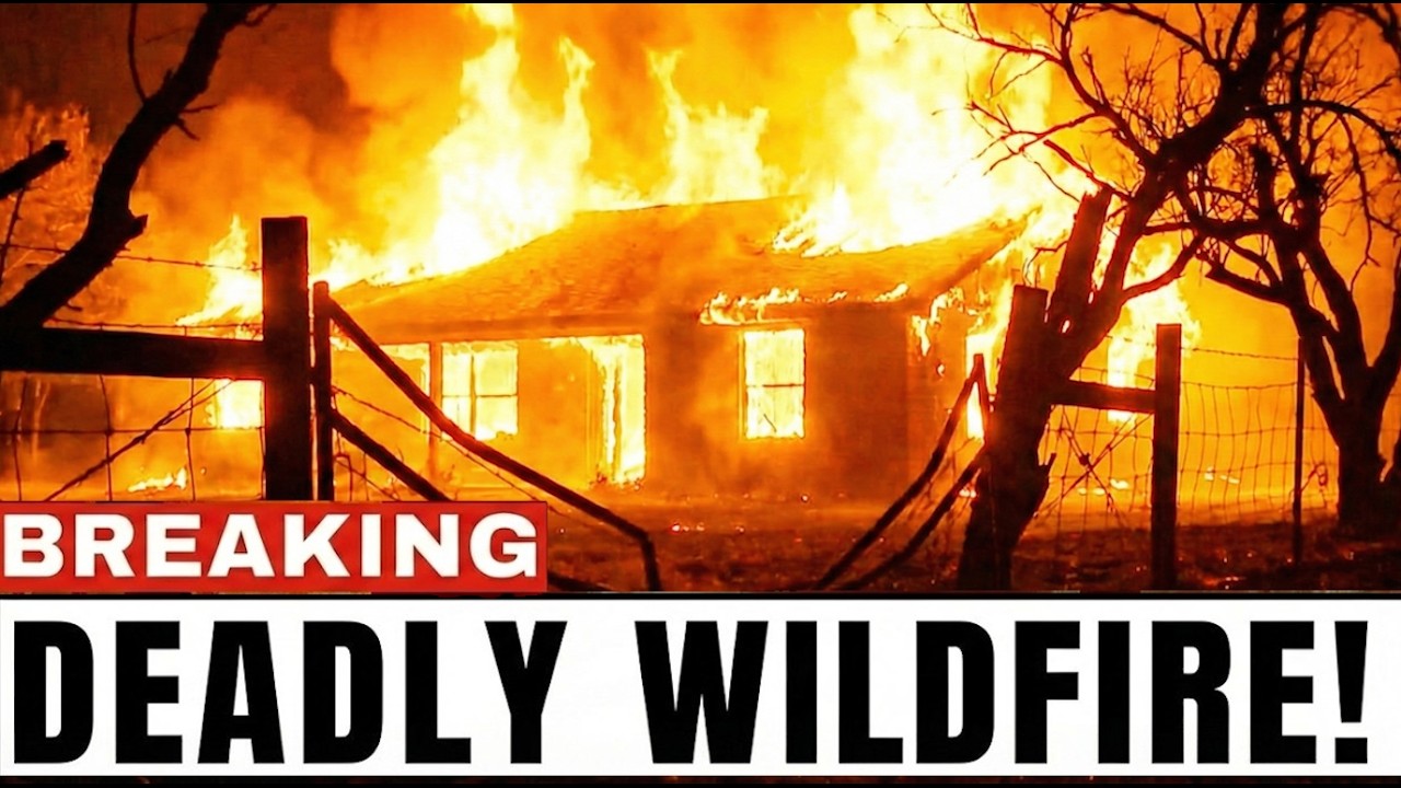 Texas DEADLY Wildfires Burn 13,500 Acres as 1,100 Homes Are Threatened