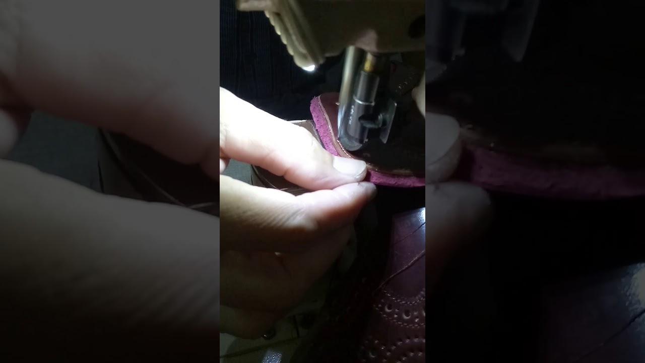 Shell Cordovan shoes upper making
