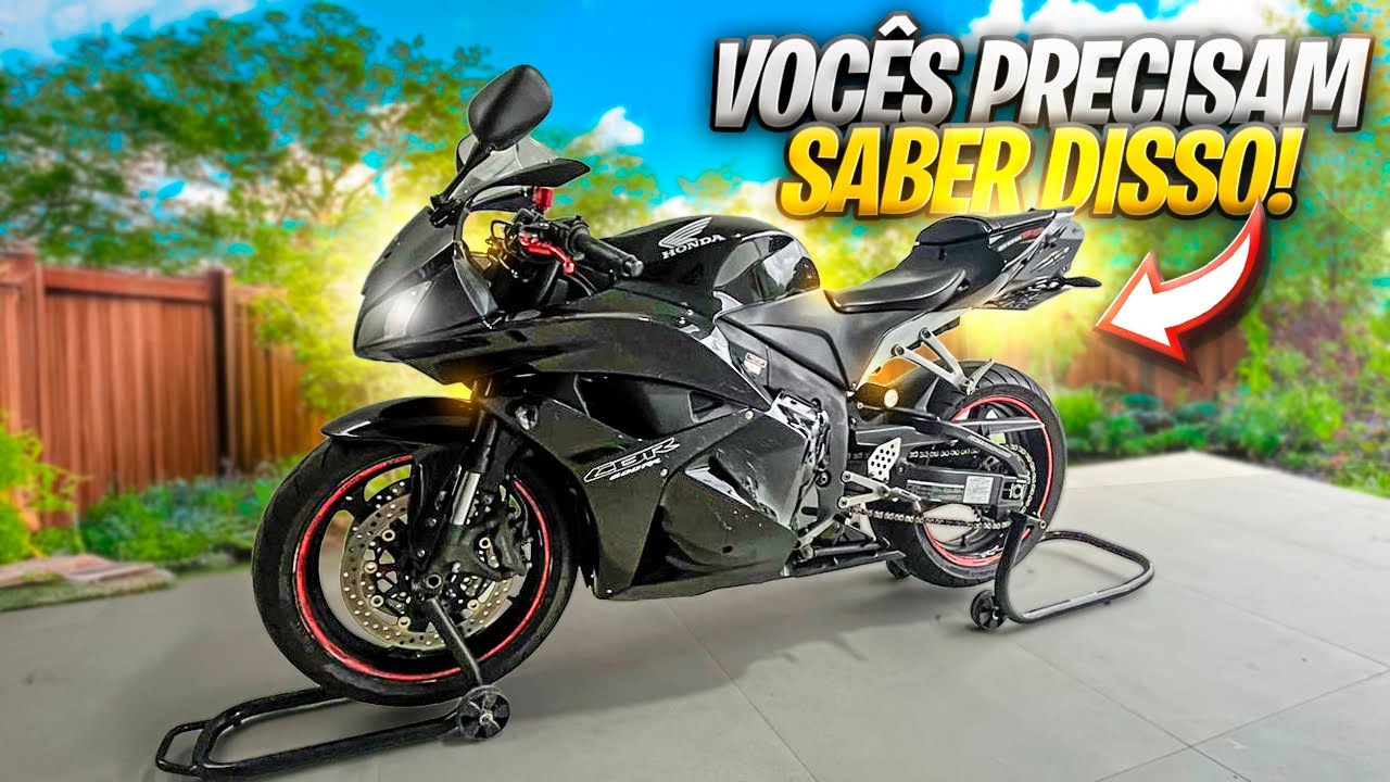 MOTIVO DE VOCÊS TEREM UMA CBR 600RR !!🫣