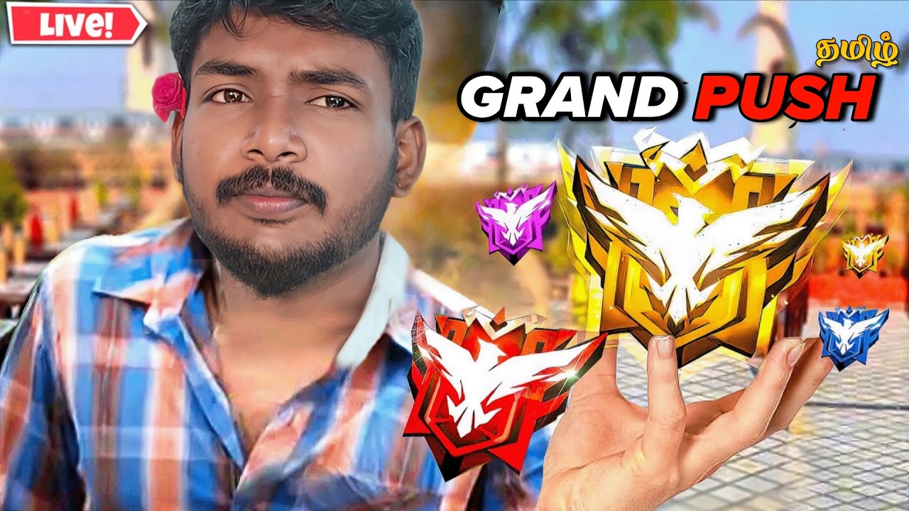 தமிழ் - 🔥 PUSH RAVI PUSH GRANDMASTER PUSH {DAY - 1}🔥||Garena-FreeFire Max Live #matturavi