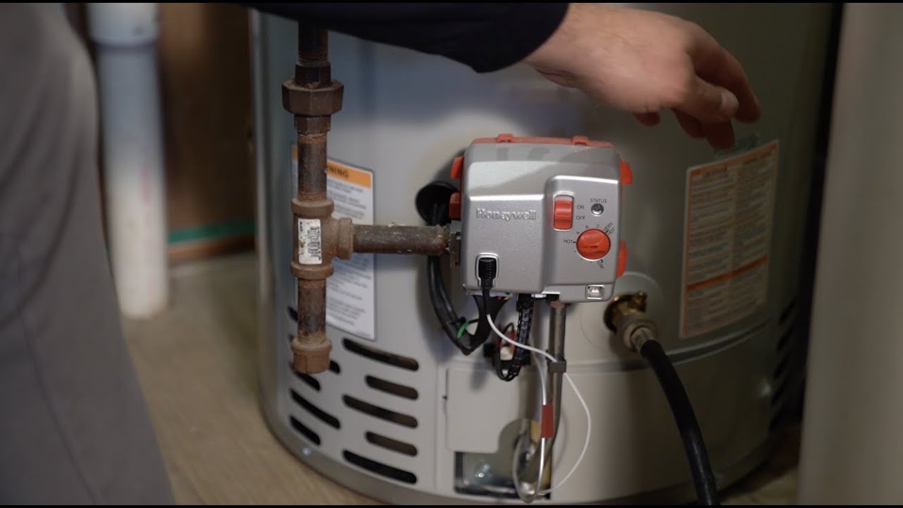 Tank Cleaning on a Power Vent Bradford White Water Heater- Water Heaters Now