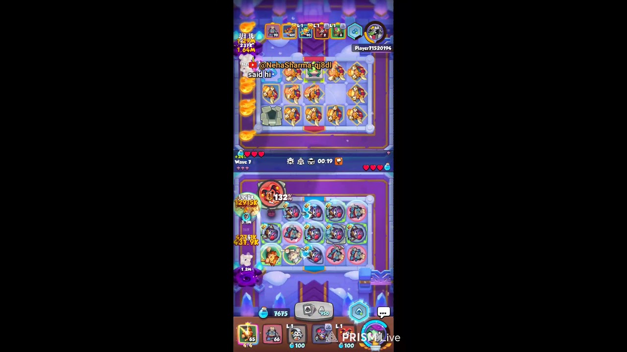 🔴Rush Royale Live streaming of ROUND 2 GAMES 🎮🐥