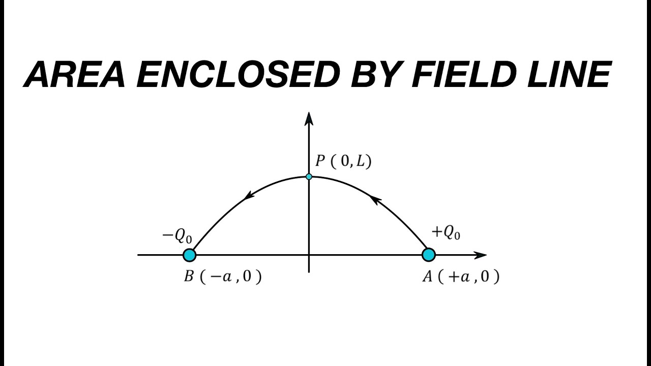 [JEE ADVANCED] AREA ENCLOSED BY AN ELECTRIC FIELD LINE [ ADVANCE PROBLEMS IN SCHOOL PHYSICS]