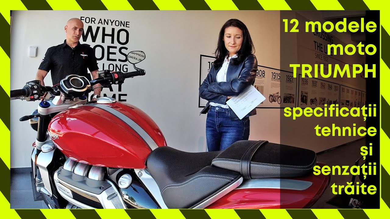 12 motociclete TRIUMPH din gama: Tiger, Street Triple, Rocket, Bonneville 2021, Street twin, Bobber