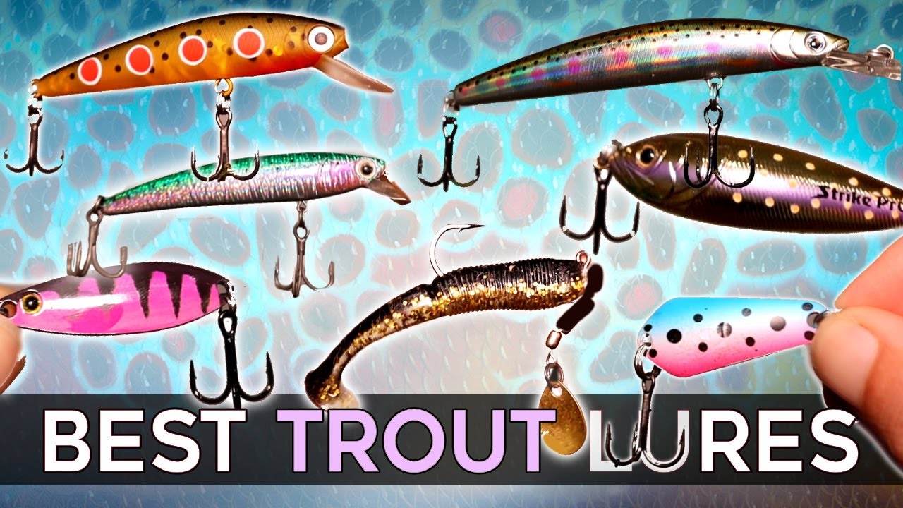 BEST Trout Lures & Soft Plastics | Technique, Cost, Colours & Sizes