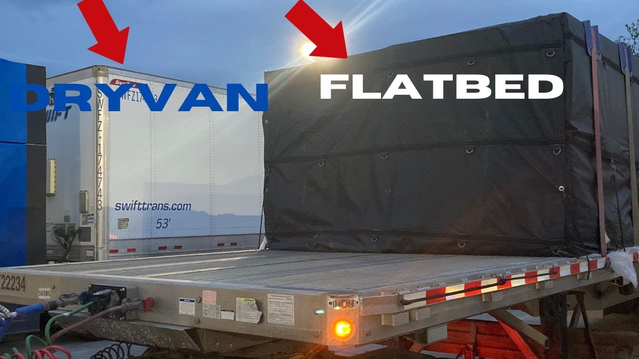 DRYVAN VS FLATBED THIS WHY I CHOSE FLATBED INSTEAD OF DRYVAN