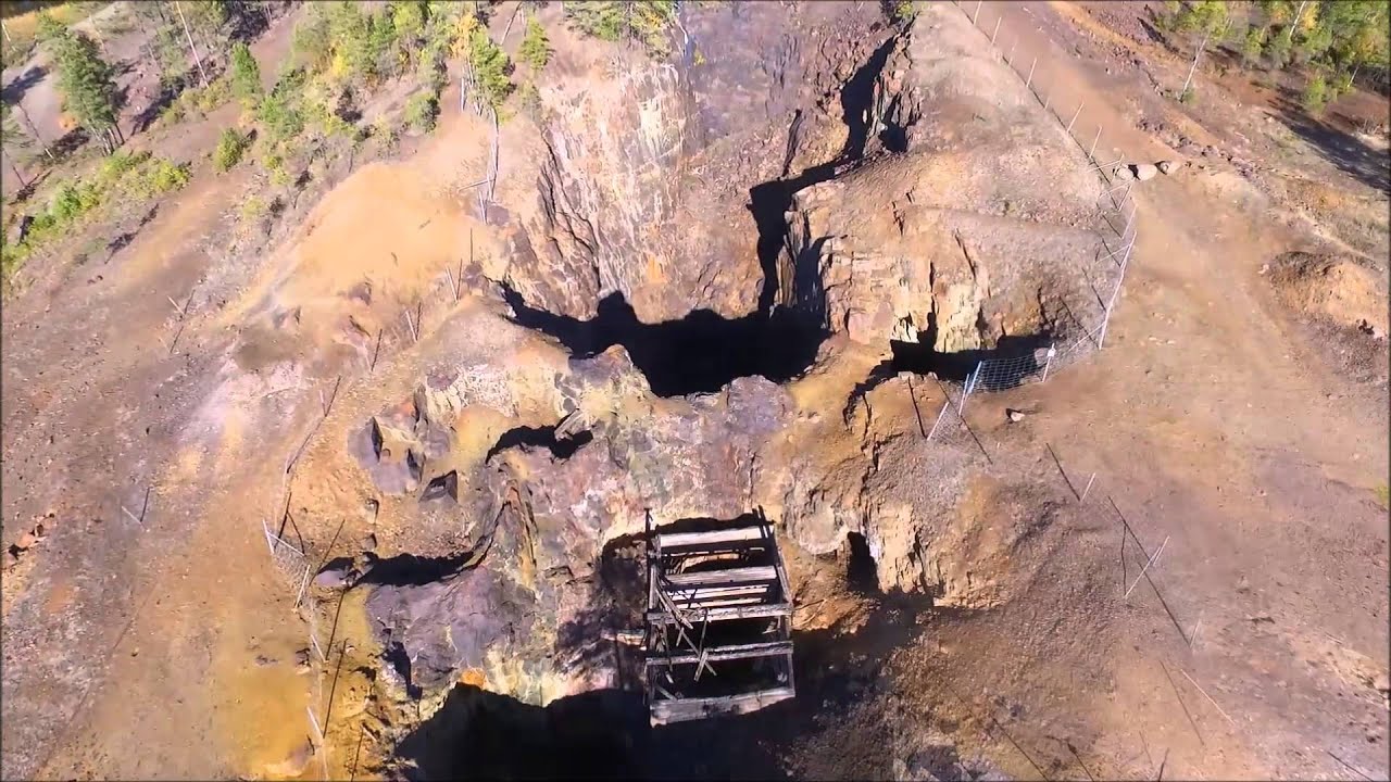 Phantom 3 Pro / Tre gruvor i Dalarna, Sweden