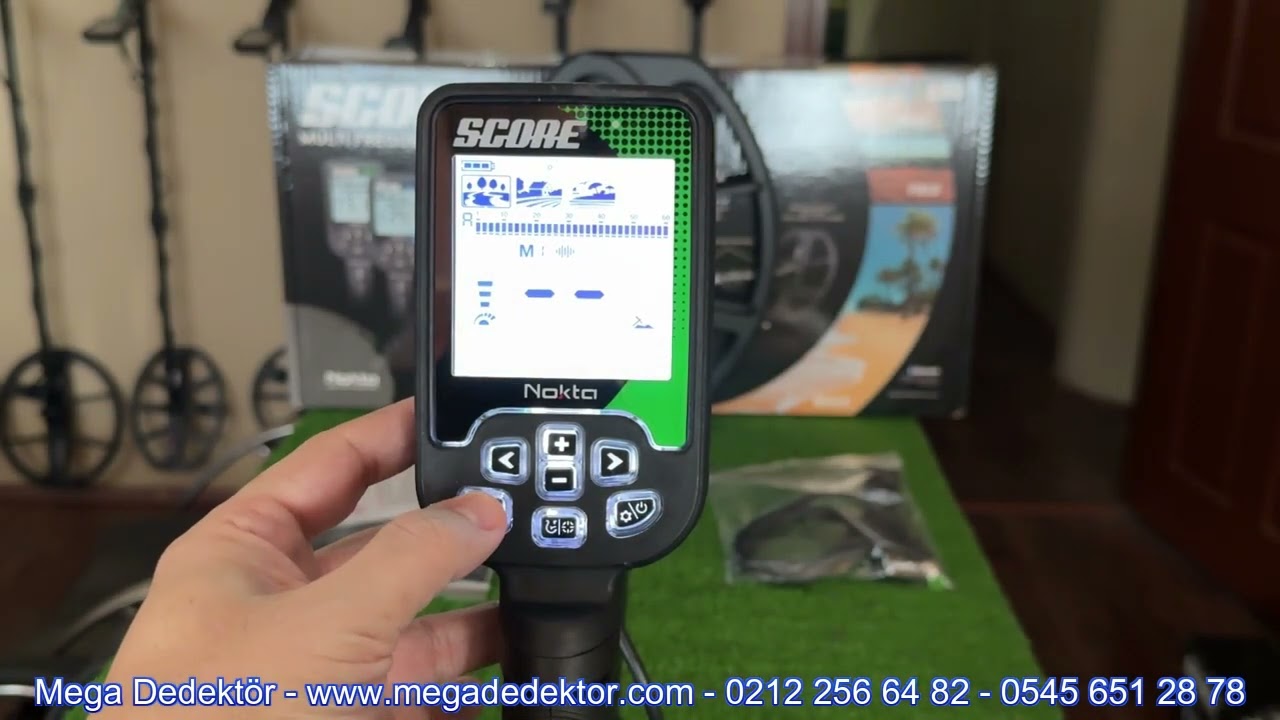 Nokta Score Dedektör Türkçe Kullanımı - Mega Dedektör