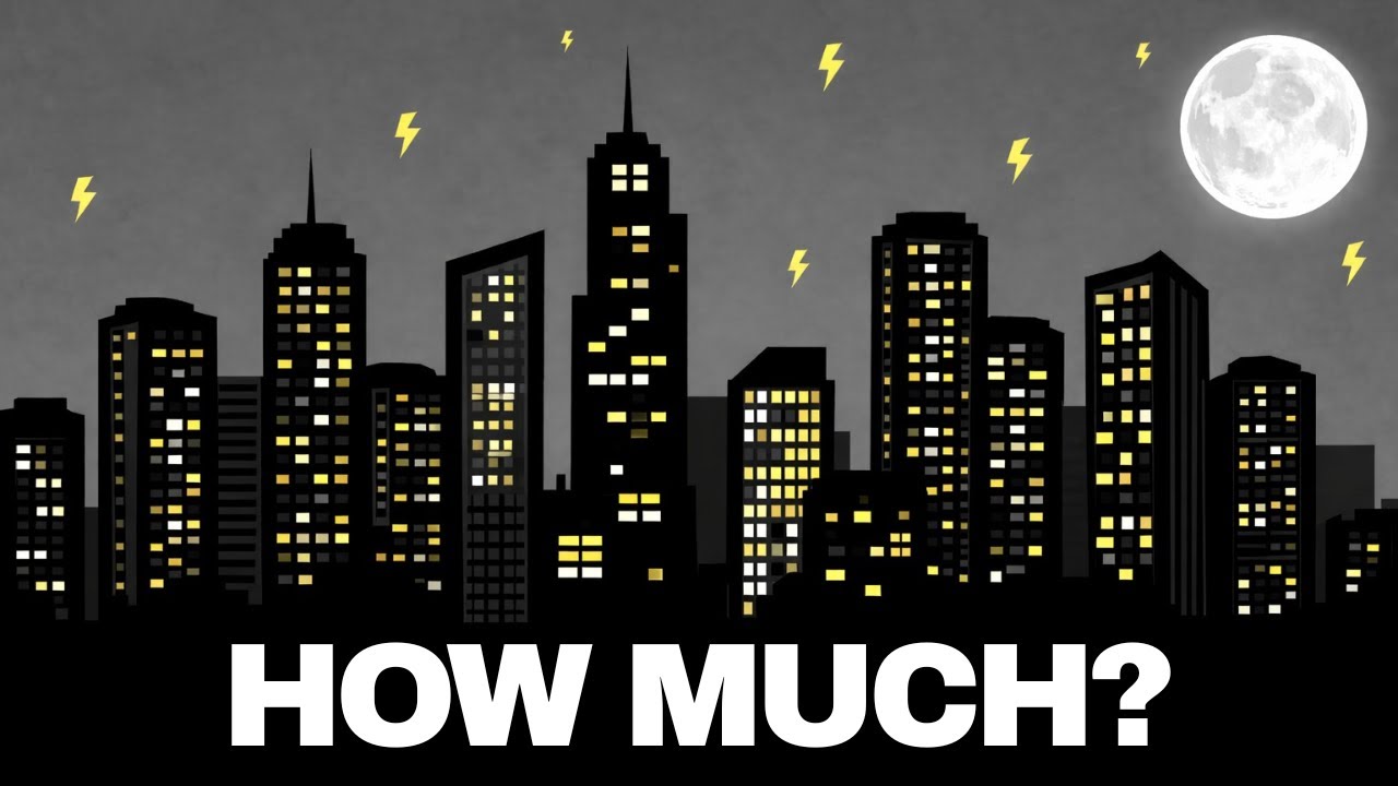 How Much Electricity Does a City Use Overnight