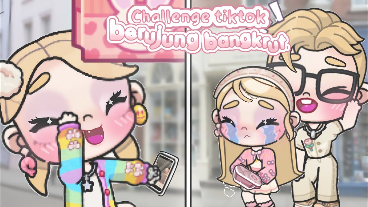 📱 CHALLENGE BERUJUNG BANGKRUT ⁉️😨 || DRAMA AVATAR WORLD