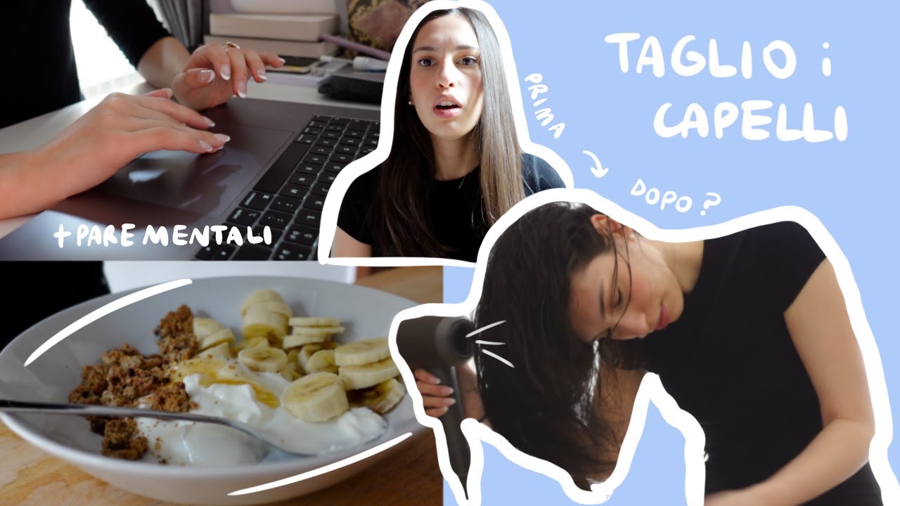 TAGLIO I CAPELLI, DUBBI ESISTENZIALI e GRANDI NOVITÀ IN ARRIVO 🧖🏻‍♀️✂️💭