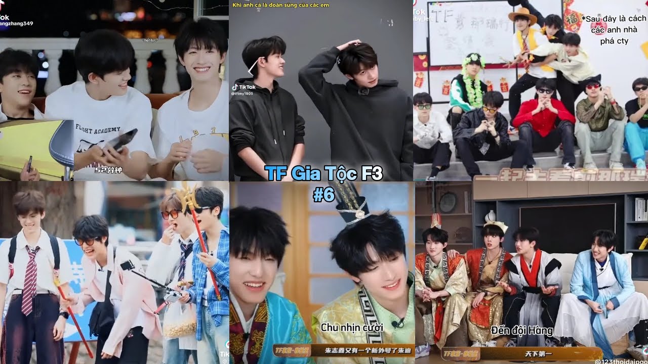 [TikTok] TF Gia Tộc F3 #6| hội tụ anh em vựa muối siêu mặn #TfGiaTộc