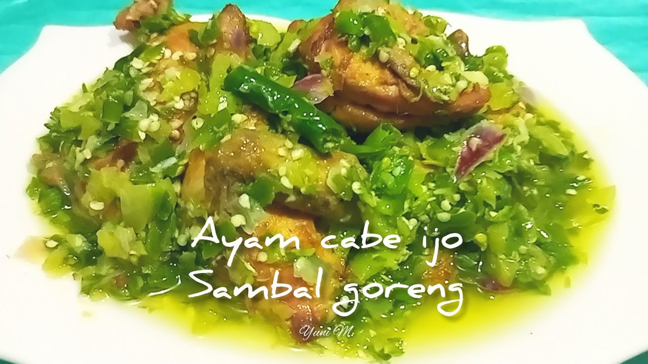 Bongkar resep rahasia ayam sambal ijo agar tetap terlihat segar